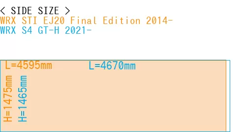 #WRX STI EJ20 Final Edition 2014- + WRX S4 GT-H 2021-